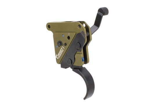 Timney Elite Hunter Trigger R700 features a curved trigger bow